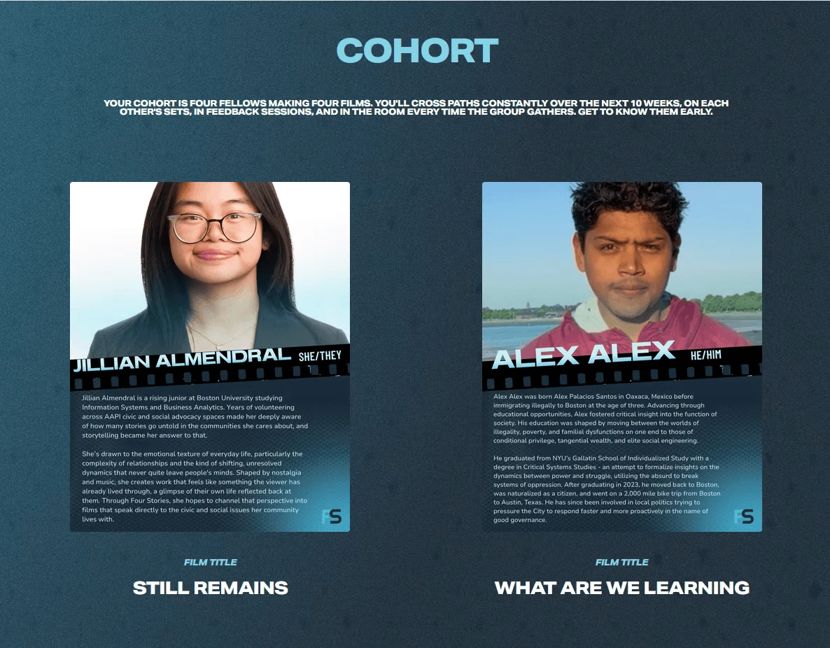 Meet the Fellows cohort feature