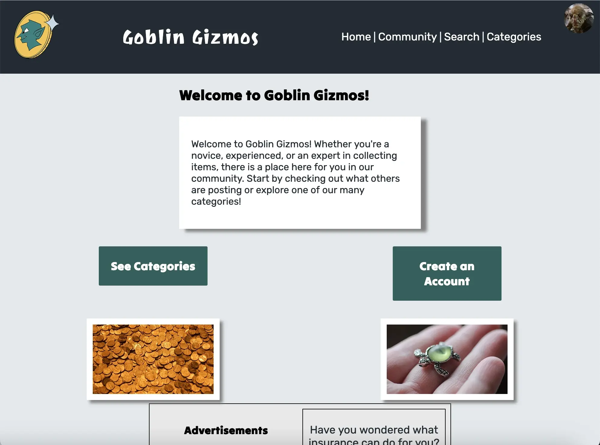 Responsive: home, tablet