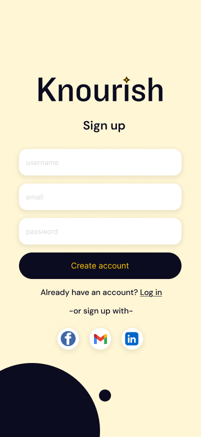 Sign Up